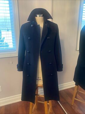Talula Babaton black woll coat ladies size S